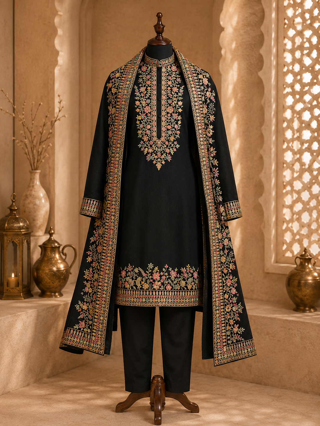 Mehraaz Embroidered Kurta Set