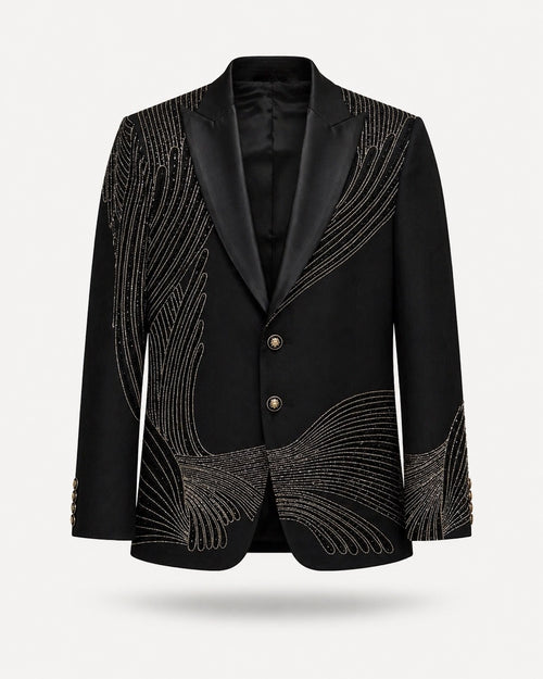 Black Drift Tuxedo Set
