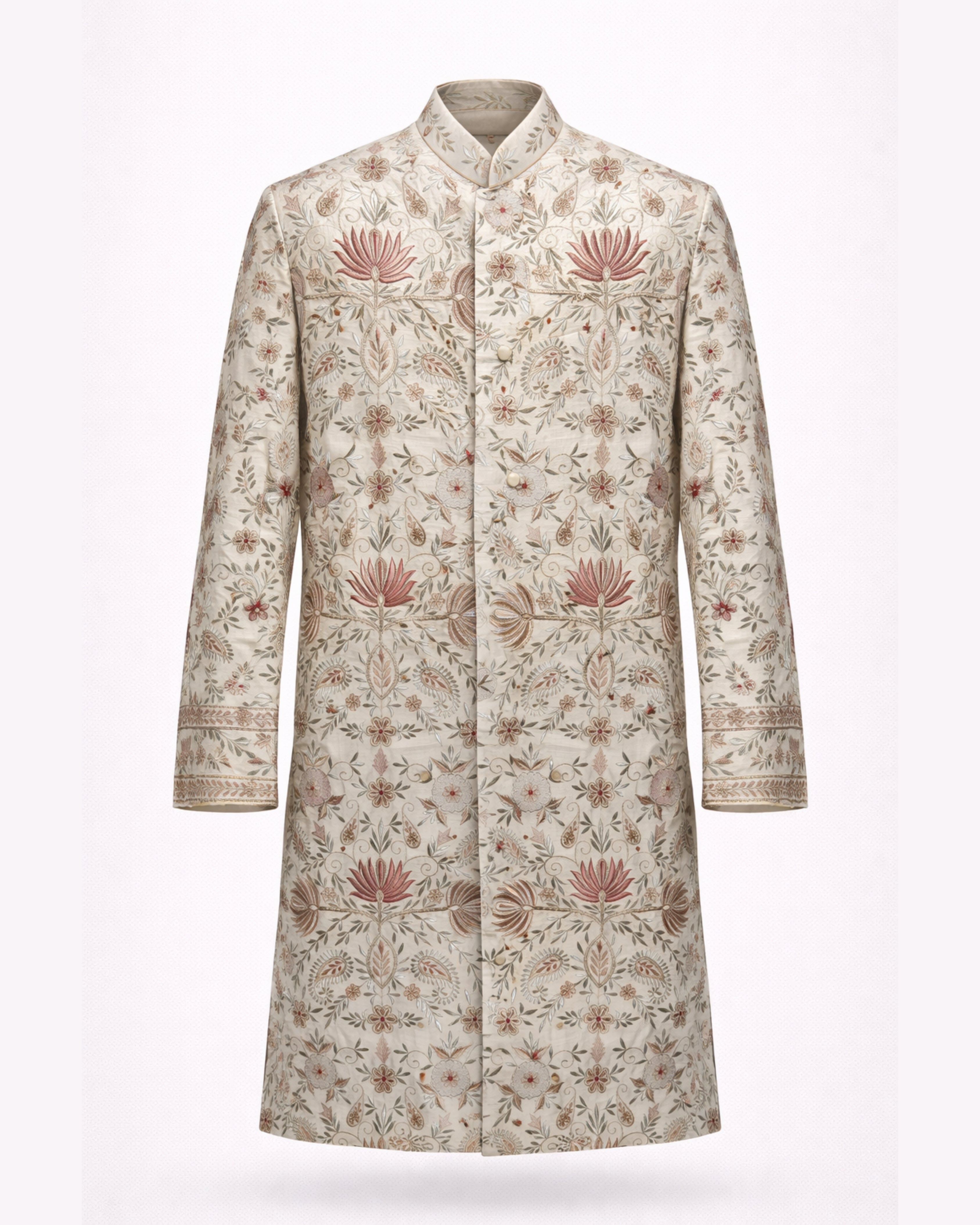 Gulzaar Ivory Wedding Sherwani