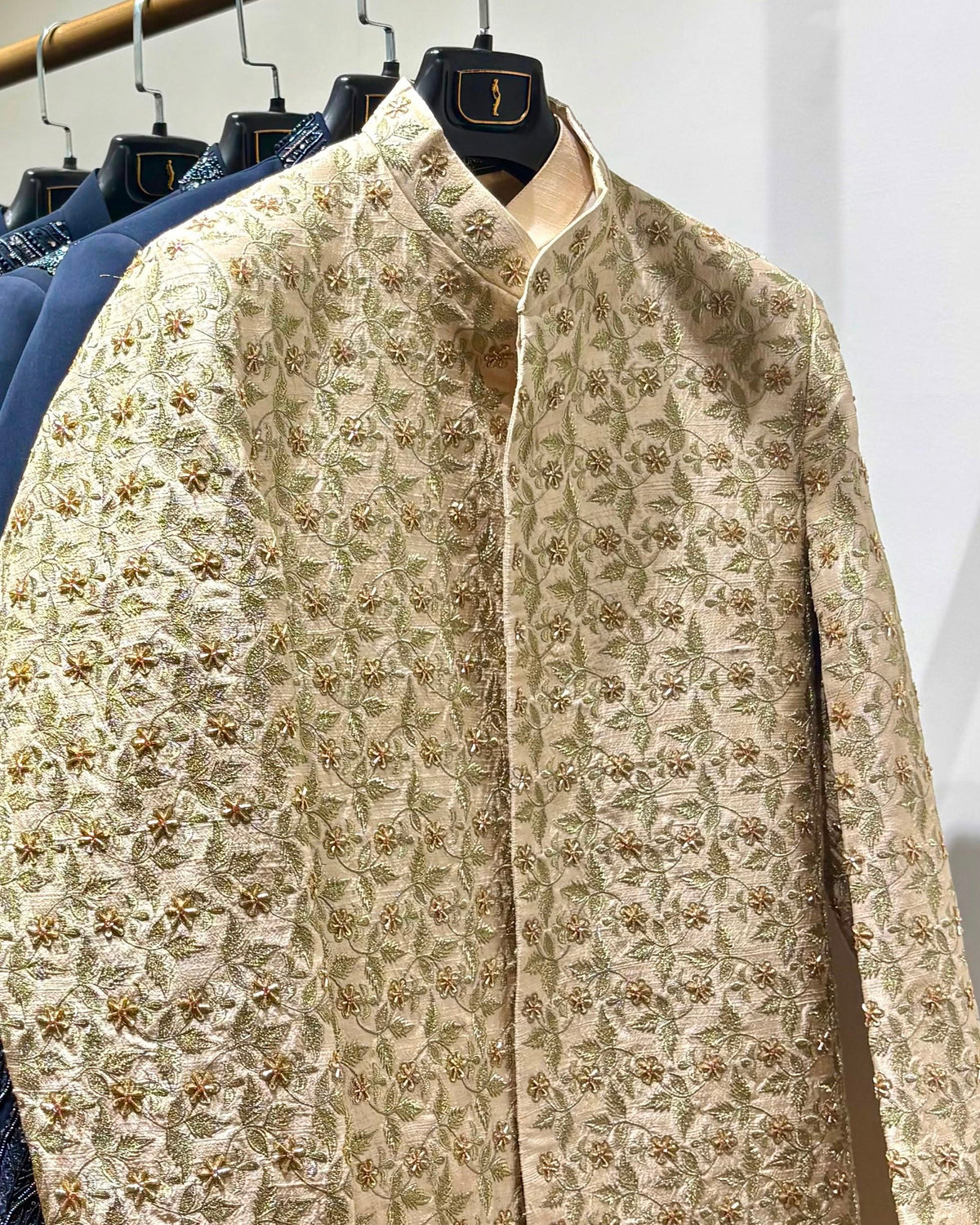 Floral Embroidered Sherwani