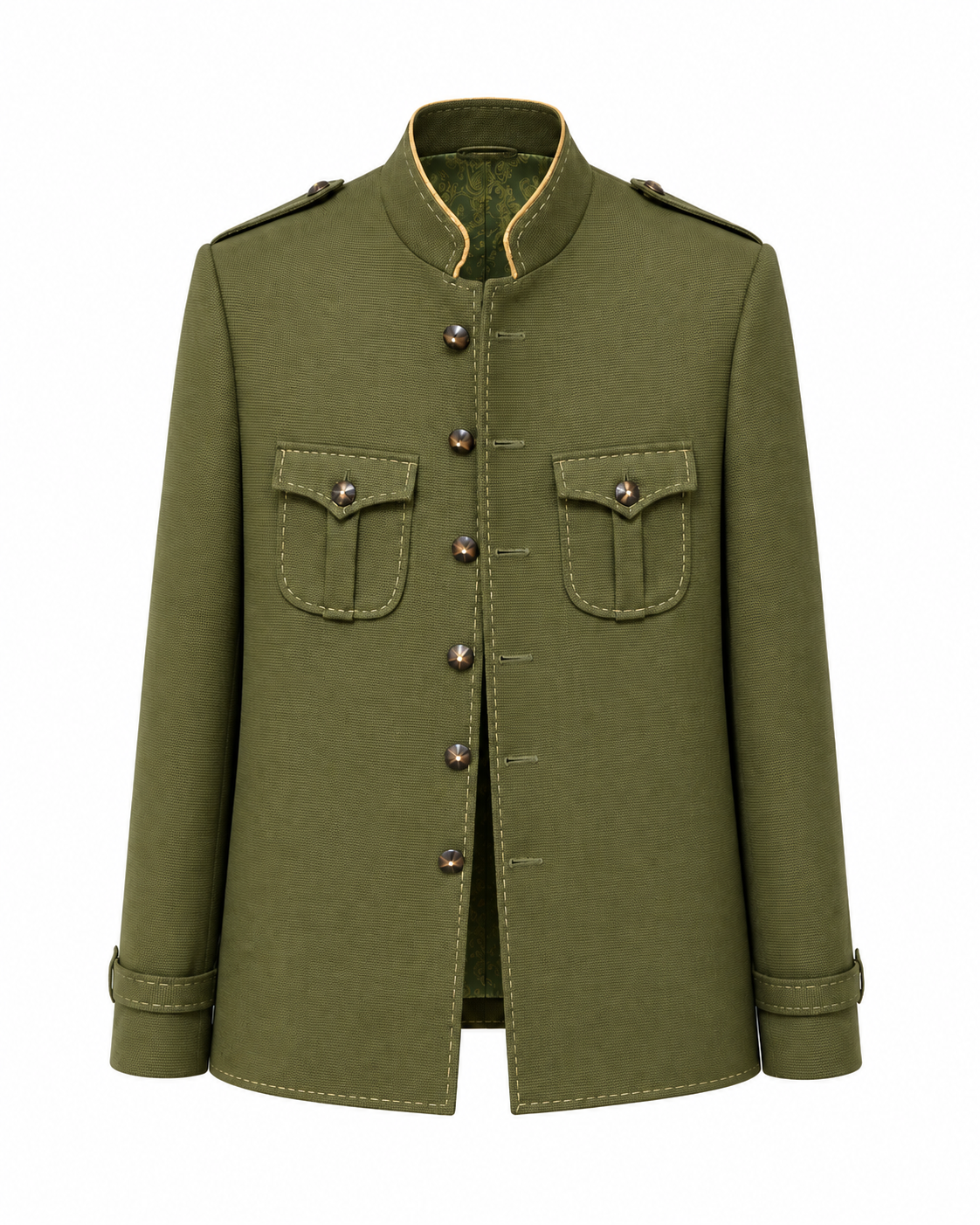 Olive Classic Suit Set
